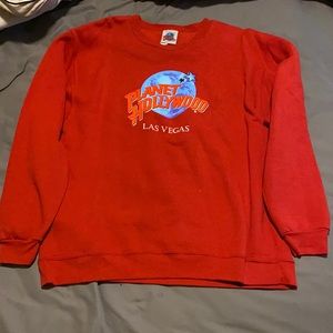 VINTAGE 1990’s planet Hollywood sweatshirt